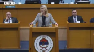 Željka Cvijanović u NSRS-u/Screenshot