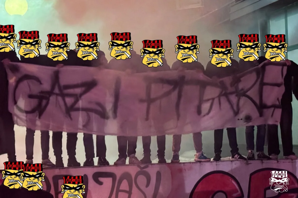 Robija&scaron;i, navijači Čelika/Foto: 