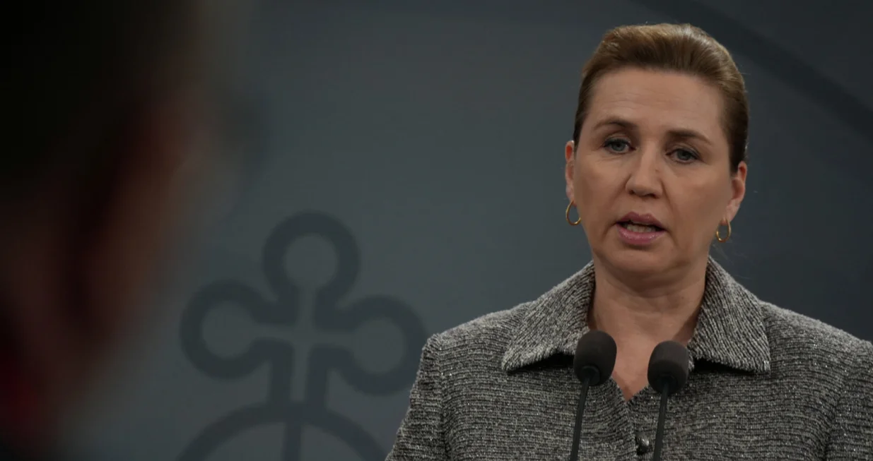 Danish Prime Minister Mette Frederiksen attends a press conference in Copenhagen, Denmark, January 13, 2026. REUTERS/Tom Little/Tom Little