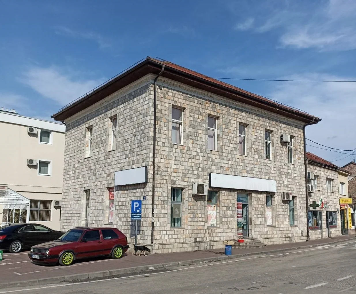 Zgrada nekada&scaron;njeg Lotikinog hotela u Vi&scaron;egradu/