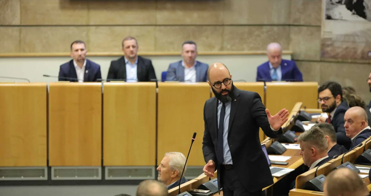 Damir Ma&scaron;ić, parlament/Senad Gubelić