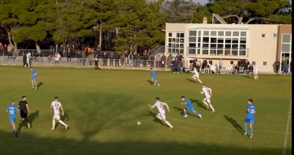 Sjajna akcija Zrinjskog (FOTO: Screenshot/H&Scaron;K Zrinjski)/Foto: 