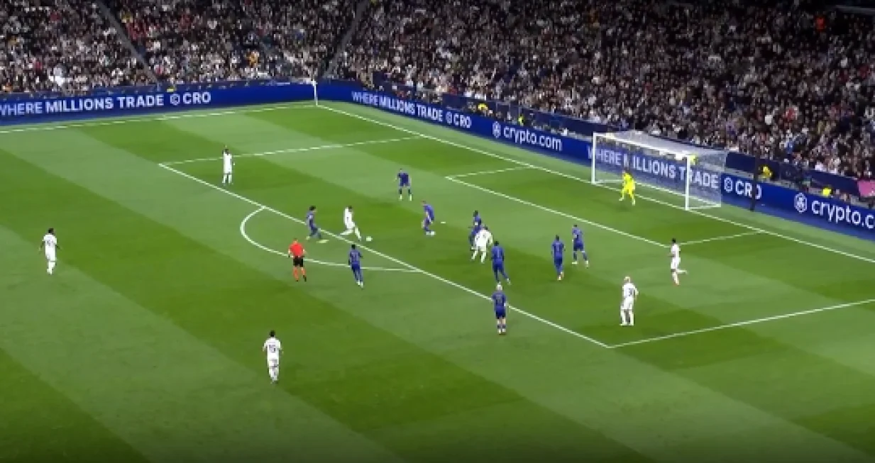 Gol Mbappea protiv Monaca (FOTO: Screenshot)/Foto: 