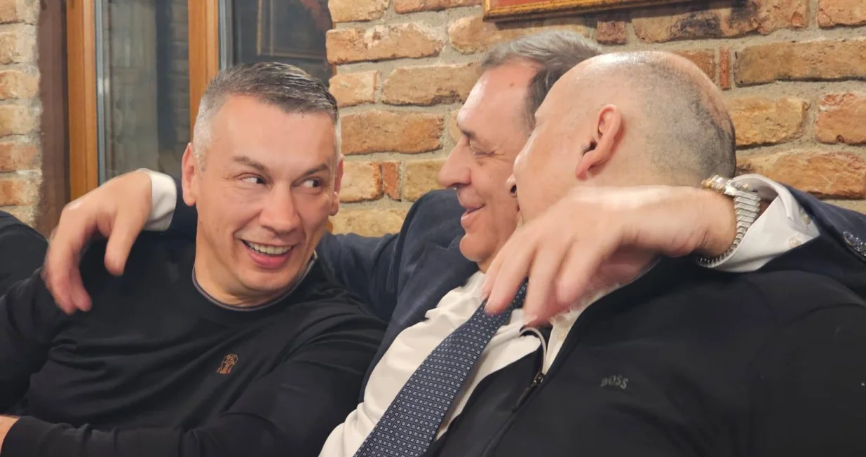 Nenad Ne&scaron;ić, Milorad Dodik i Darko Banjac/Facebook