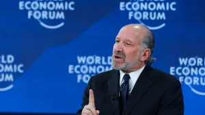 U.S. Secretary of Commerce Howard Lutnick speaks during a session at the 56th annual World Economic Forum (WEF) meeting in Davos, Switzerland, January 20, 2026. REUTERS/Denis Balibouse/Denis Balibouse