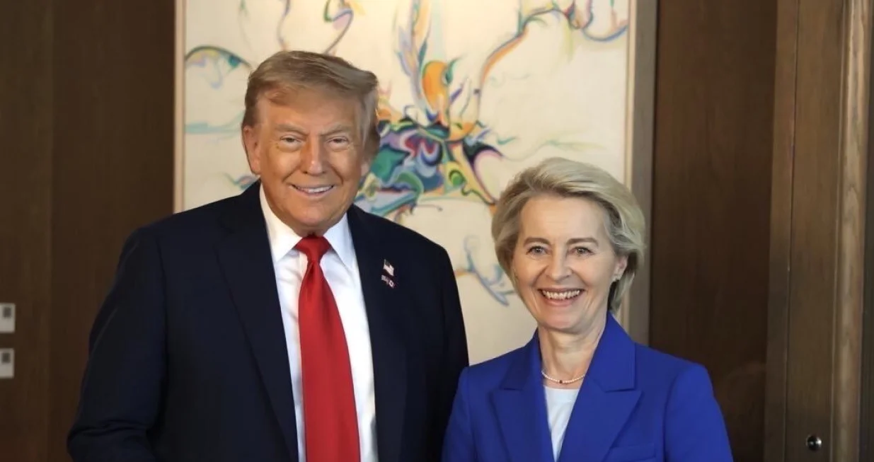 Donald Trump, Ursula von der Leyen//