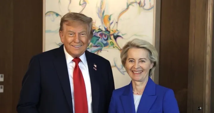 Donald Trump, Ursula von der Leyen//