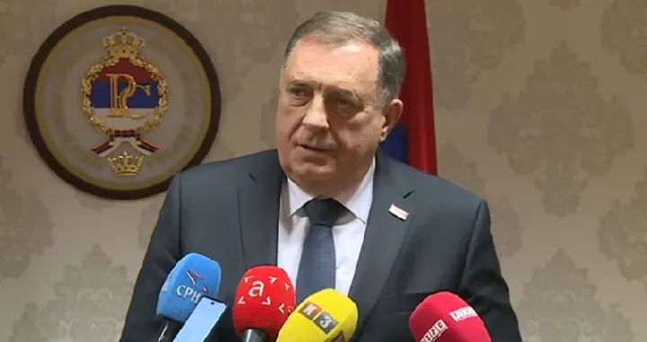 Milorad Dodik, izjava nakon sastanka sa Čovićem/Rtrs