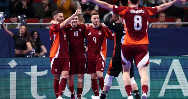 Futsal reprezentacija Latvije/Foto: 