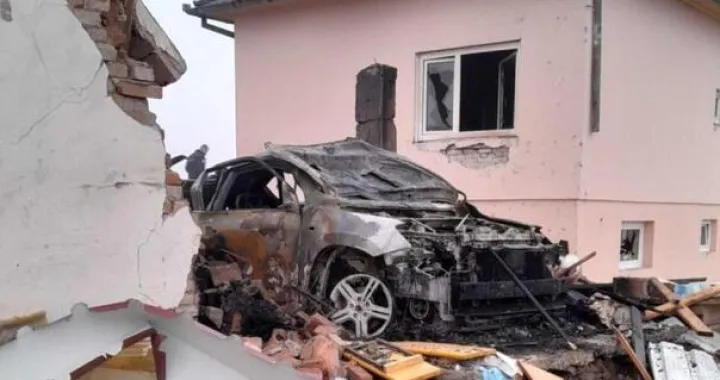 Snažna eksplozija, Drijen, Derventa, uni&scaron;tena kuća, automobil/Derventa Cafe