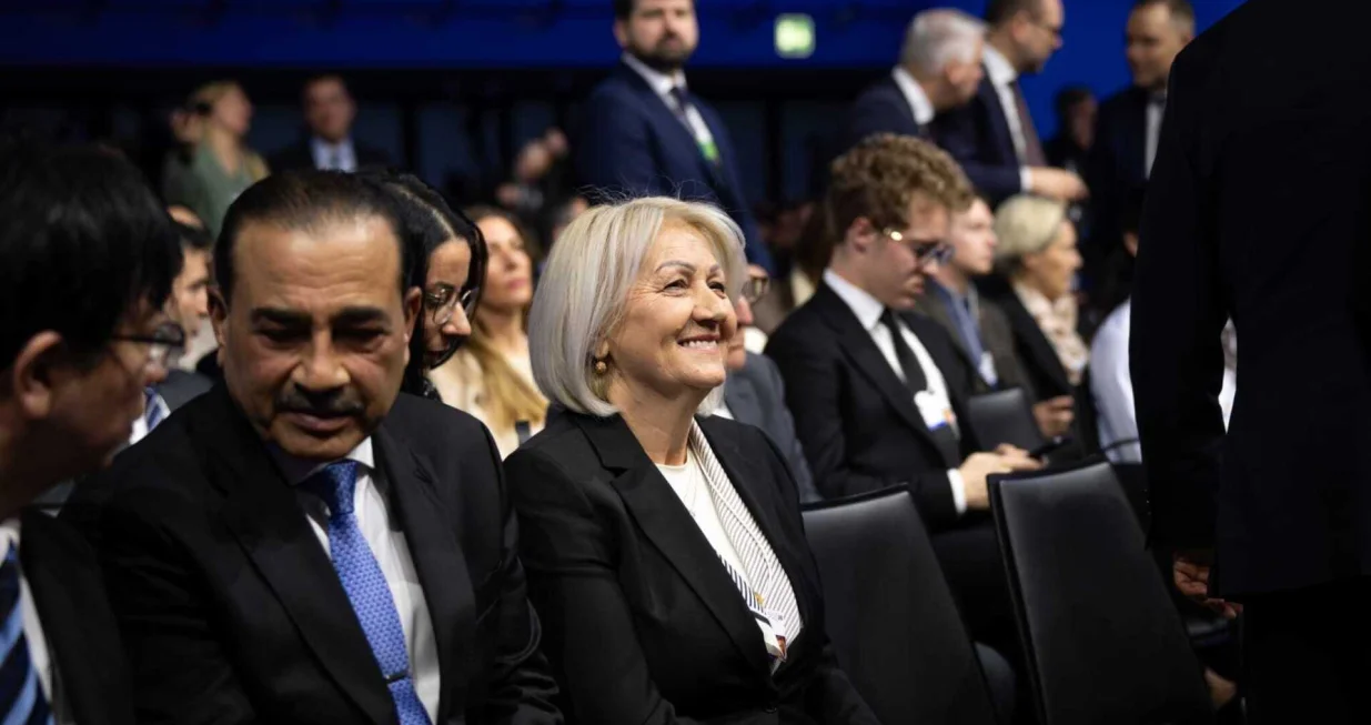 Borjana Kri&scaron;to; Svjetski ekonomski forum u Davosu, &Scaron;vicarska//