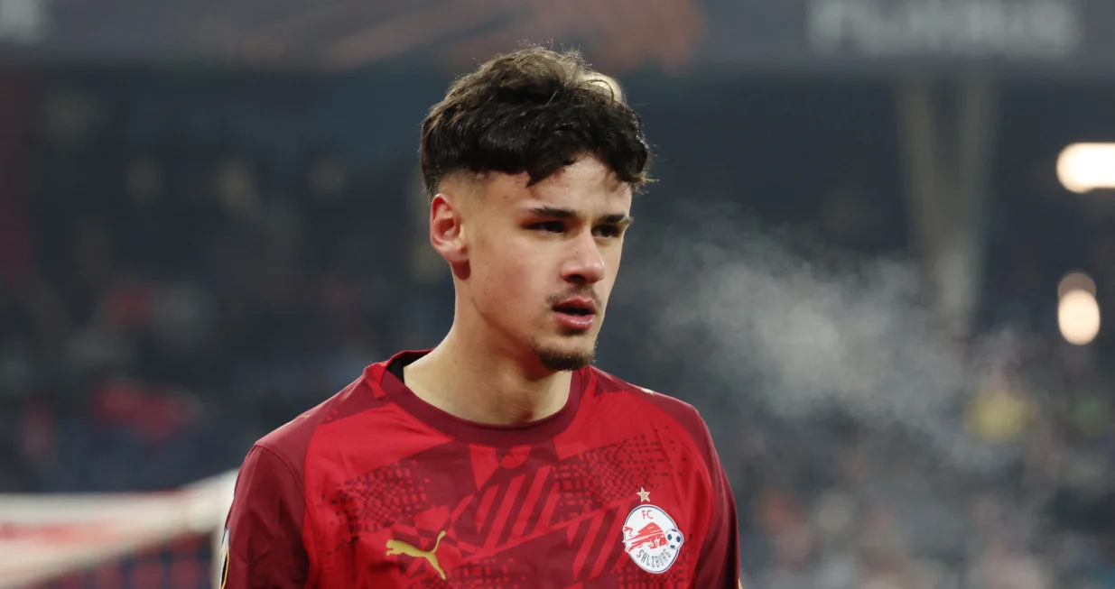 Soccer Football - UEFA Europa League - RB Salzburg v Basel - Stadion Salzburg, Salzburg, Austria - January 22, 2026 RB Salzburg's Kerim Alajbegovic REUTERS/Gintare Karpaviciute/Foto: Gintare Karpaviciute