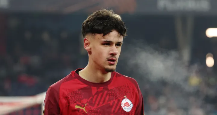 Soccer Football - UEFA Europa League - RB Salzburg v Basel - Stadion Salzburg, Salzburg, Austria - January 22, 2026 RB Salzburg's Kerim Alajbegovic REUTERS/Gintare Karpaviciute/Foto: Gintare Karpaviciute