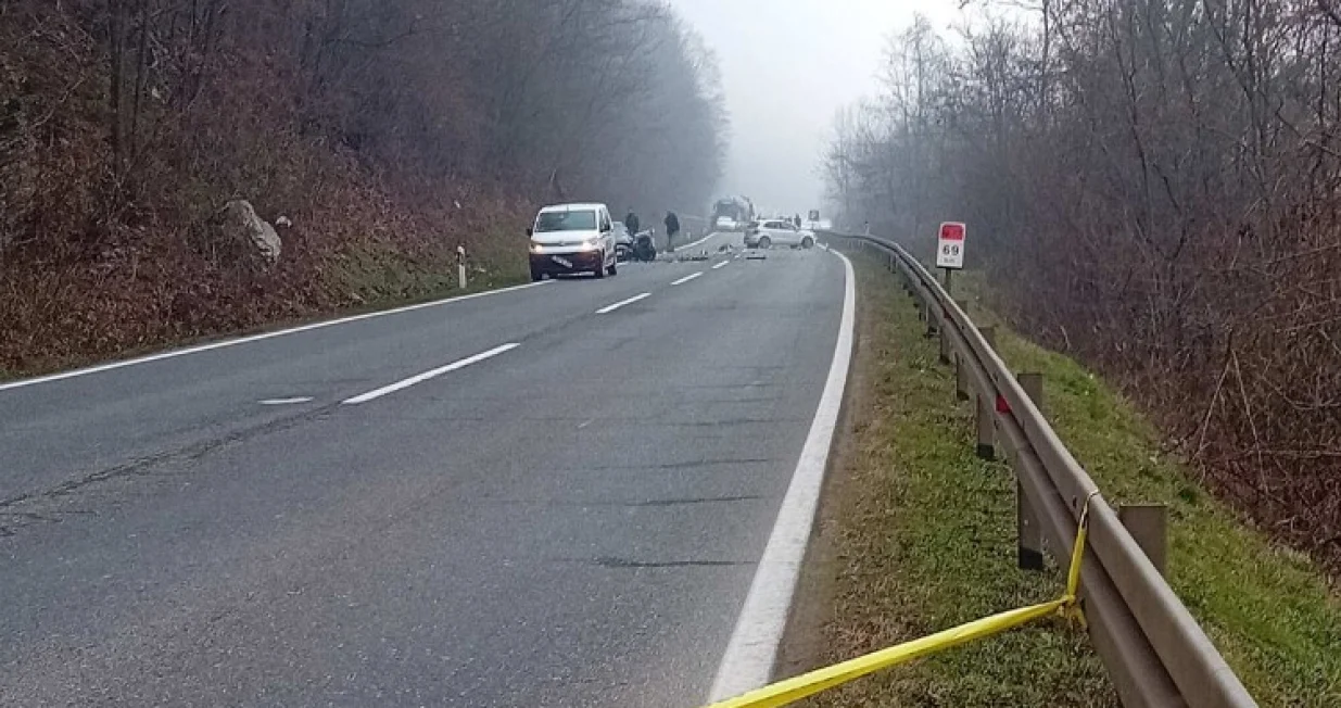 Za vrijeme uviđaja saobraćaj bio obustavljen/Viber//