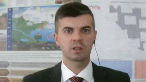 Bakir Krajinović, meteorolog FHMZ-a/Prtsc