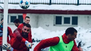 FK Sloga trening/Foto: 