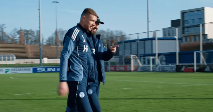 Edin Džeko i Miron Muslić/Foto: 