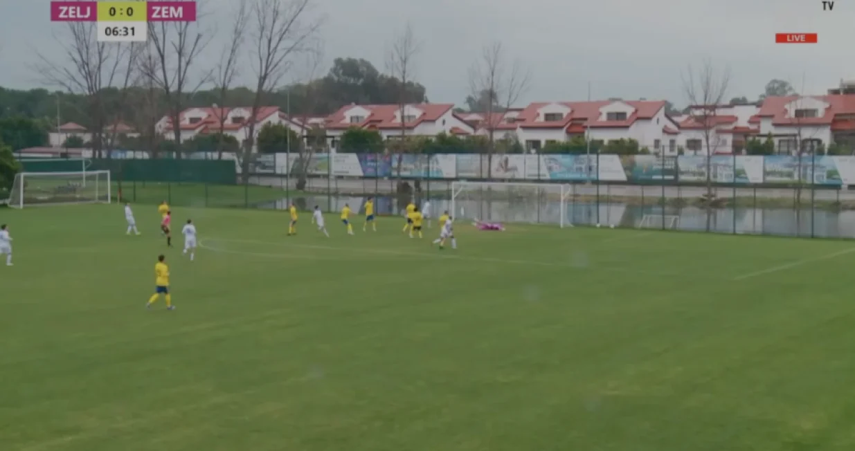 Lijep pogodak Cvetanoskog (FOTO: Screenshot: MYTV))/Foto: 