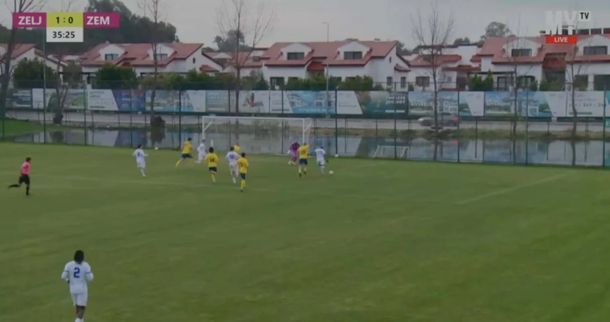 Peixoto pogodio protiv MFK Zemplin Michalovce/Foto: 