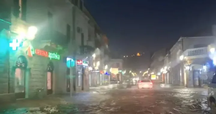 Stanje u Trebinju večeras/Atv