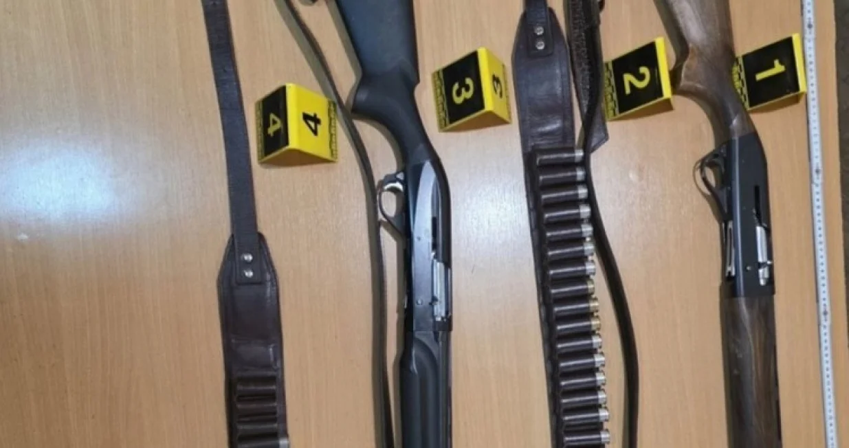 Oduzete pu&scaron;ke/Uprava policije Crne Gore//