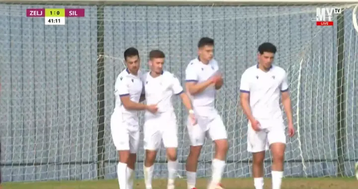 FK Željezničar gol Davor Rakić/Foto: 