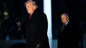 U.S. President Donald Trump walks from Marine One to the White House in Washington, D.C., U.S., January 20, 2026. REUTERS/Elizabeth Frantz/Elizabeth Frantz