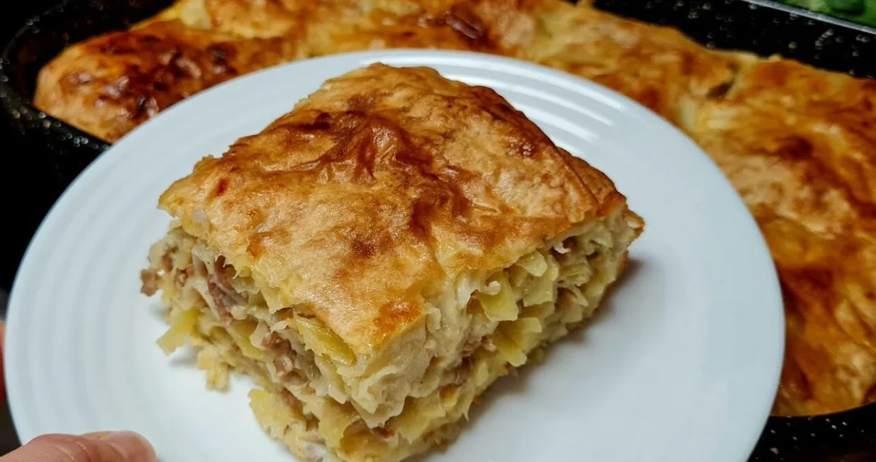 Brza pita s mesom i krompirom/Kuvajte Sa Sta&scaron;om