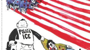 charlie hebdo, naslovnica, satirični medij, ice, imigracijska služba, sad/Screenshot