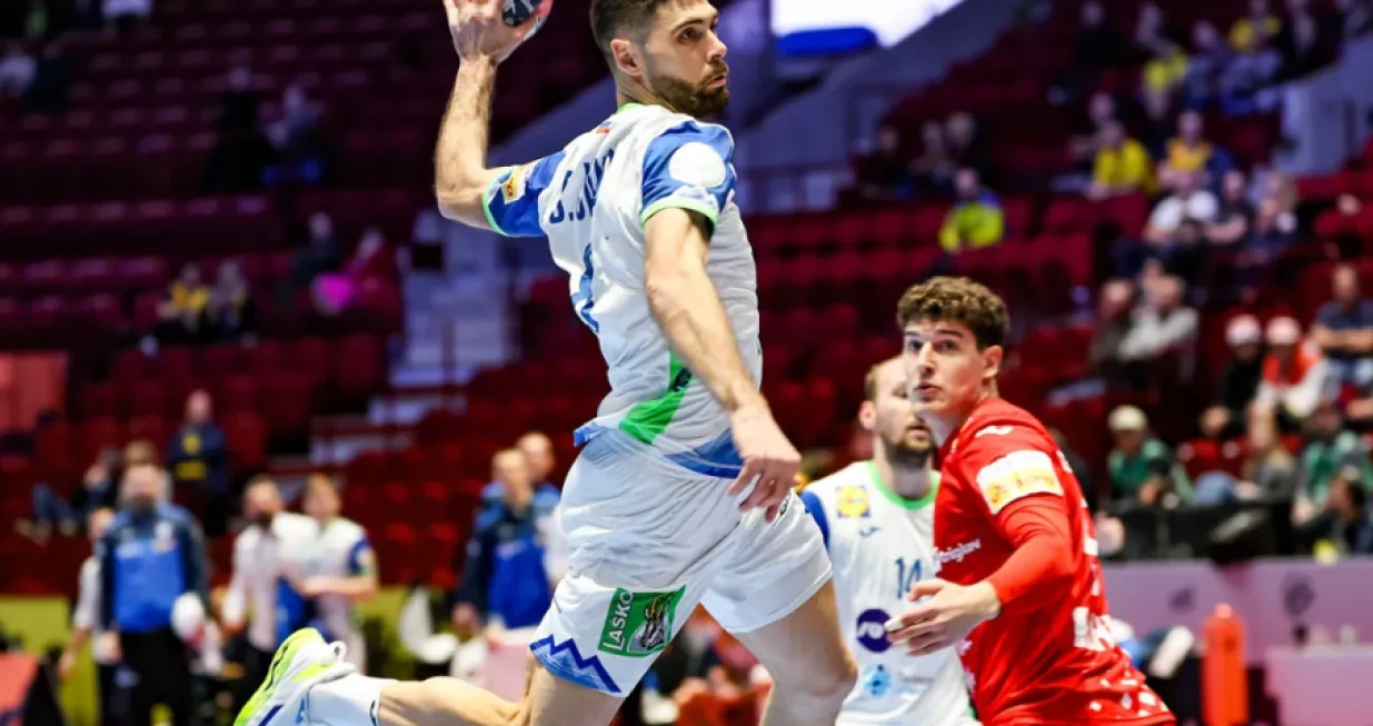 Detalj sa utakmice Slovenija - Hrvatska/Foto: 