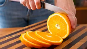 Rezanje narandže//