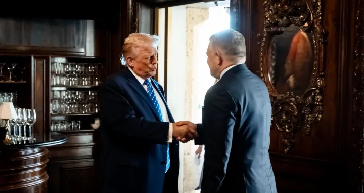 Donald Trump i Robert Fico/Lubos Bilacic