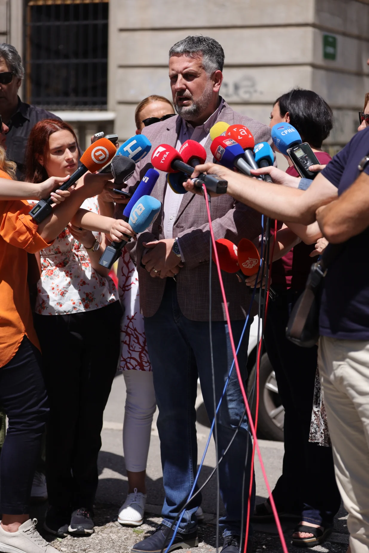 Nenad Vuković pdp izjava nakon žrijebanja u cik-u/Senad Gubelić