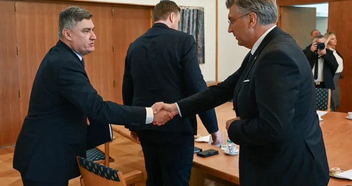 Milanović i Plenković/Filip Glas