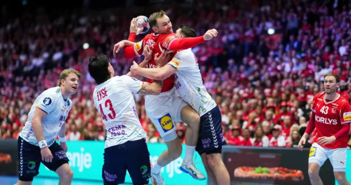 Detalj sa meča Danska - Norve&scaron;ka/Foto: 