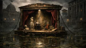 Vizual za kolumnu, kultura, propadanje/Chatgpt