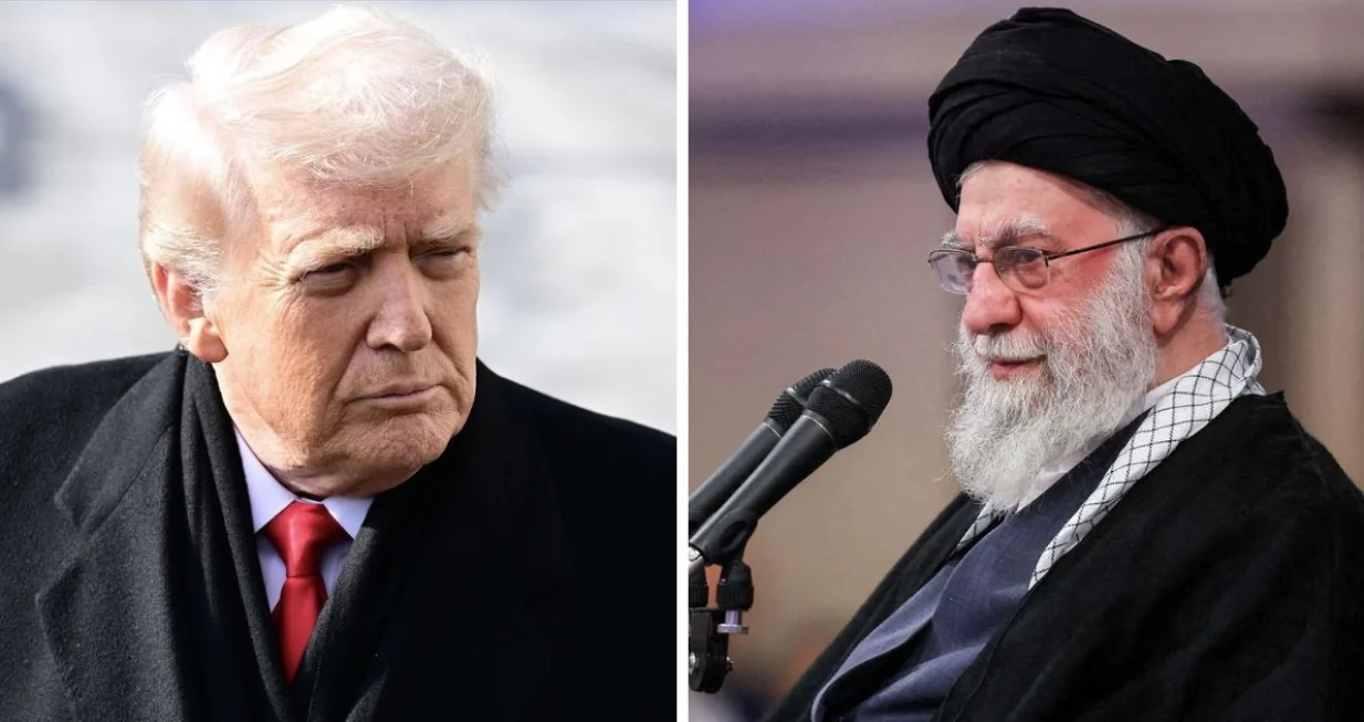 Donald Trump, ajatolah Ali Khamenei//