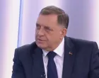 Milorad Dodik, lider SNSD-a, gostovanje na RTRS-u/Prtsc