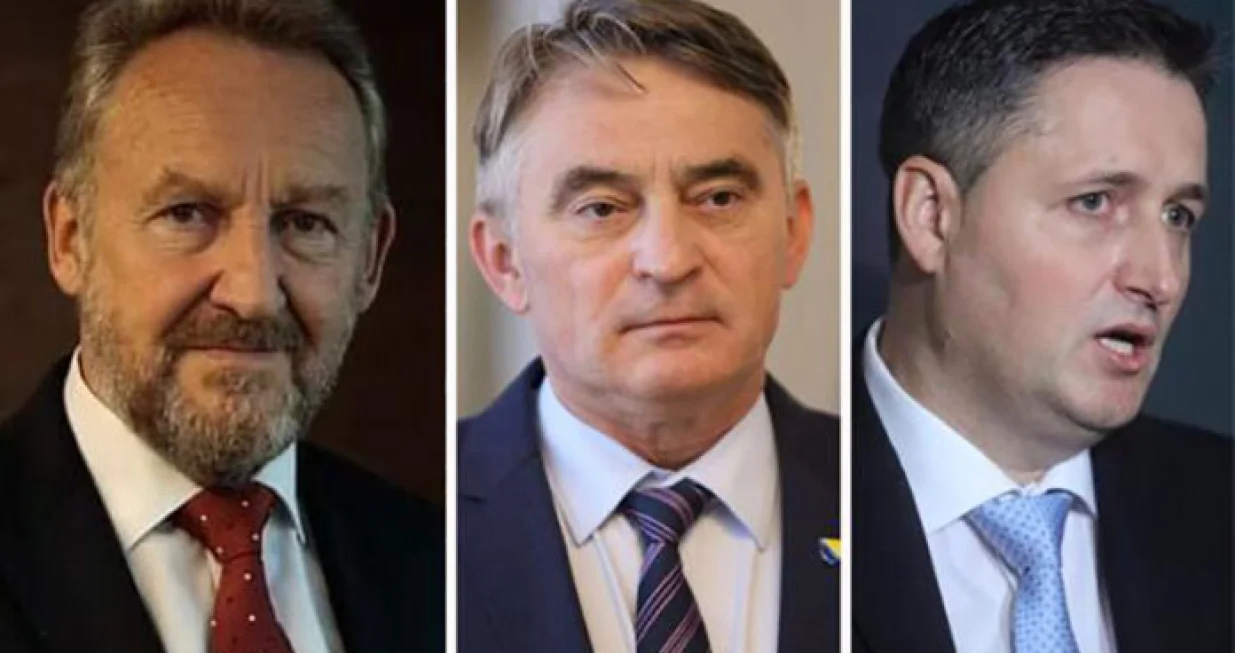 denis bećirović željko kom&scaron;ić bakir izetbegović/