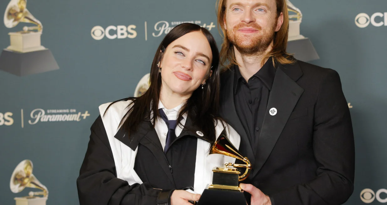 Billie Eilish i njen brat na dodjeli Grammy nagrada/Mike Blake
