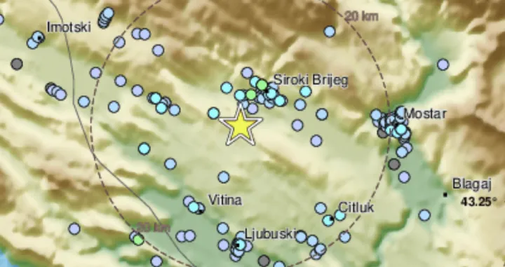 Zemljotres na području &Scaron;irokog Brijega/X
