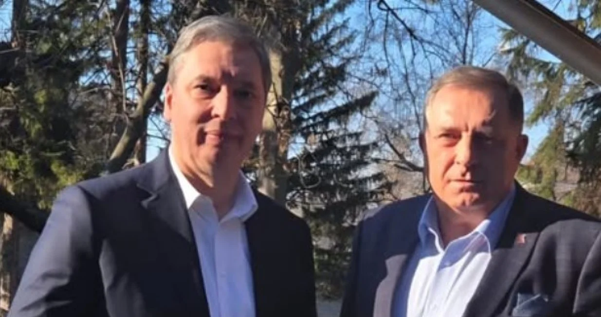 Vučić i Dodik/Instagram/
