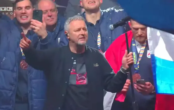 Marko Perković Thompson na dočeku/Foto: 