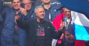 Marko Perković Thompson na dočeku/Foto: 