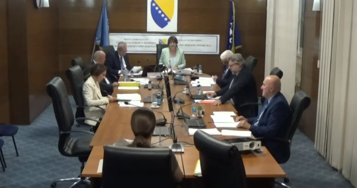 CIK BiH raspisivanje prijevremenih izbora za predsjednika rs/Screenshot