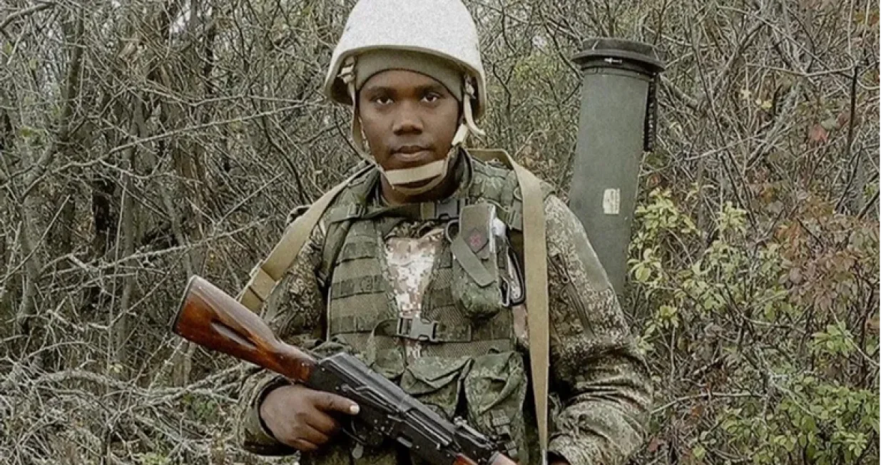 Porodica 29-godi&scaron;njeg Clintona Nyapare Mogese iz Kenije poku&scaron;ava dobiti odgovore i pomoć kako bi vratila njegovo tijelo nakon &scaron;to je poginuo u ratu u Ukrajini boreći se na ruskoj straniFoto: Ukrajinska odbrambena obavje&scaron;tajna služba/