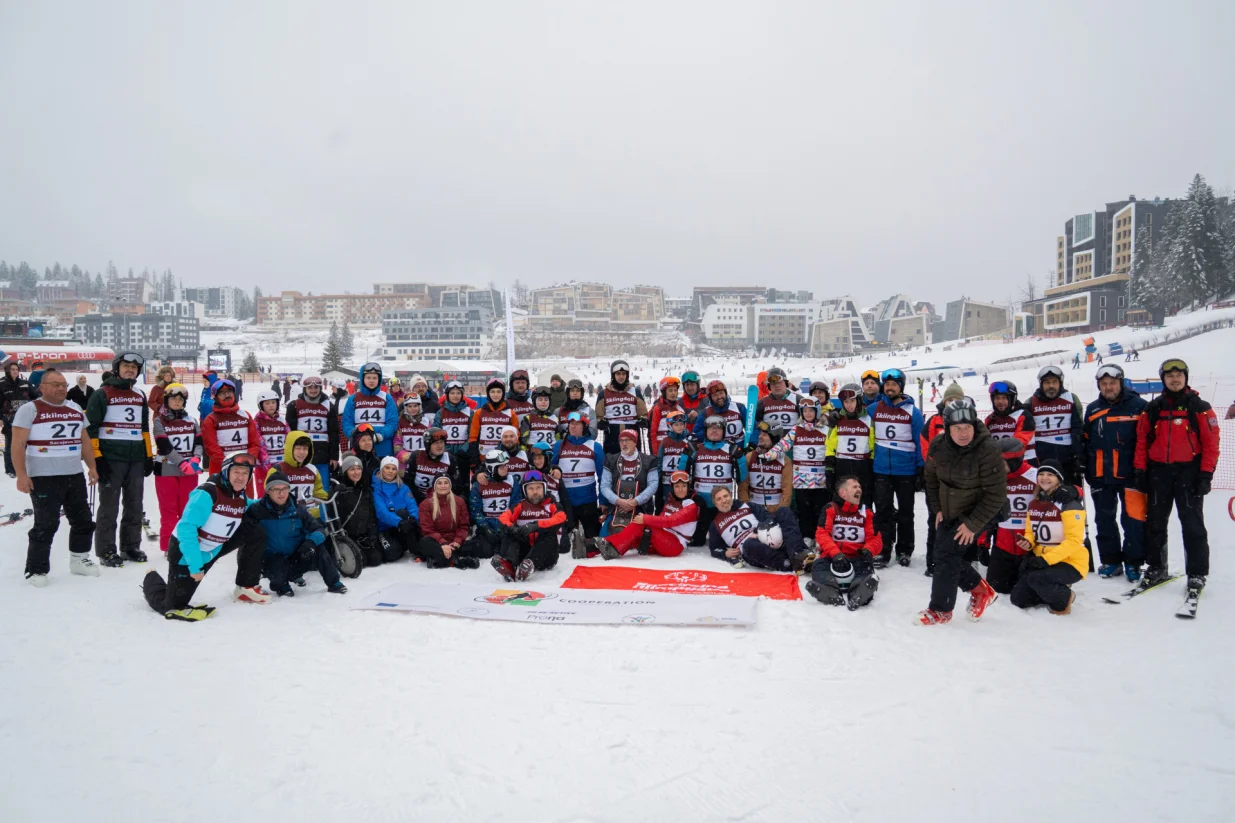 Na Bjela&scaron;nici održana prva inkluzivna skija&scaron;ka utrka "Skiing4all Sarajevo 2026"/Foto: 