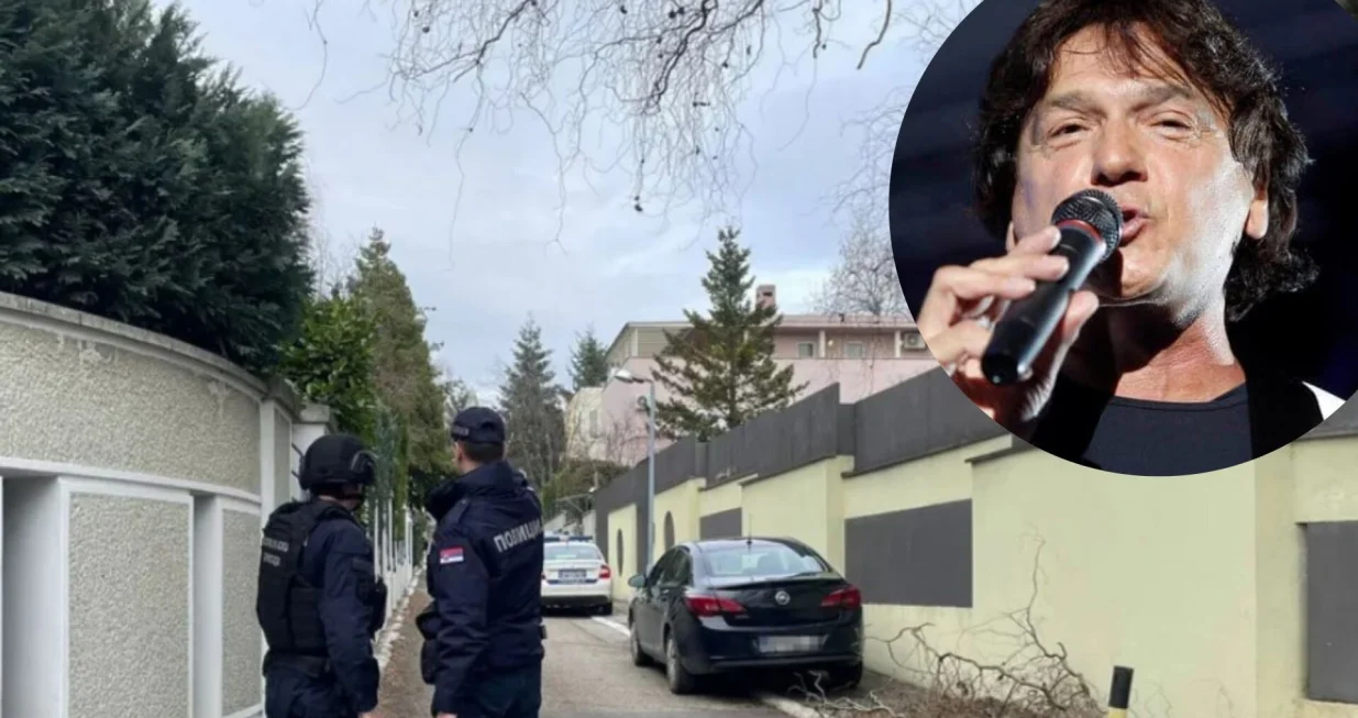 Na porodičnu kuću pjevača Zdravka Čolića na Dedinju kasno sinoć bačena je eksplozivna naprava//