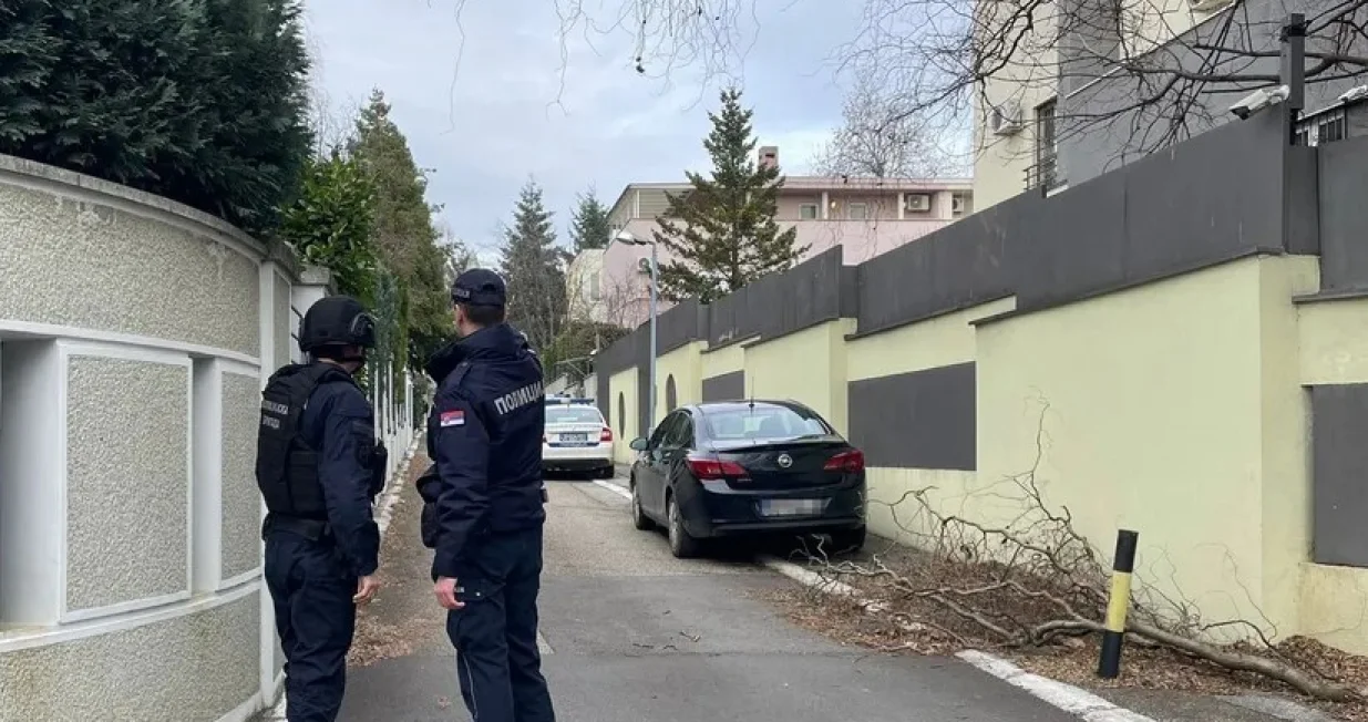 Jake policijske snage na terenu/Telegraf.rs/