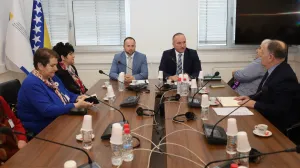 Sastanak predsjednika VSTV-a BiH sa predstavnicima udruženja žrtava rata/Vstv